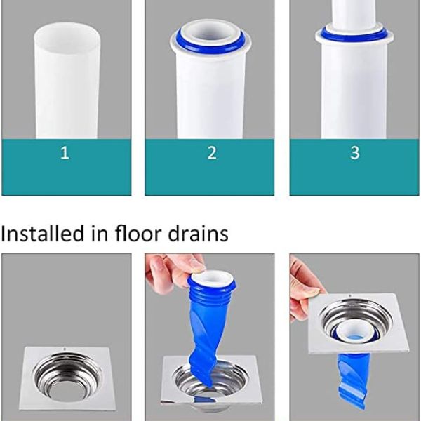 Filter protiv neprijatnih mirisa iz odvoda (4 komada)